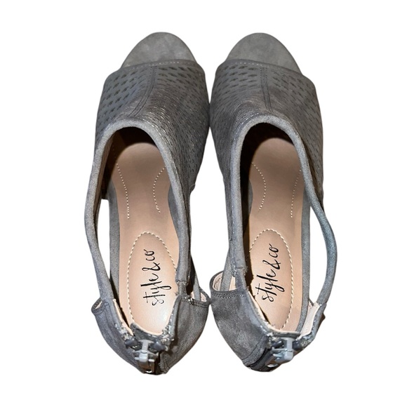 Style & Co. Haddiee Ankle Shootie Heels - Picture 4 of 6